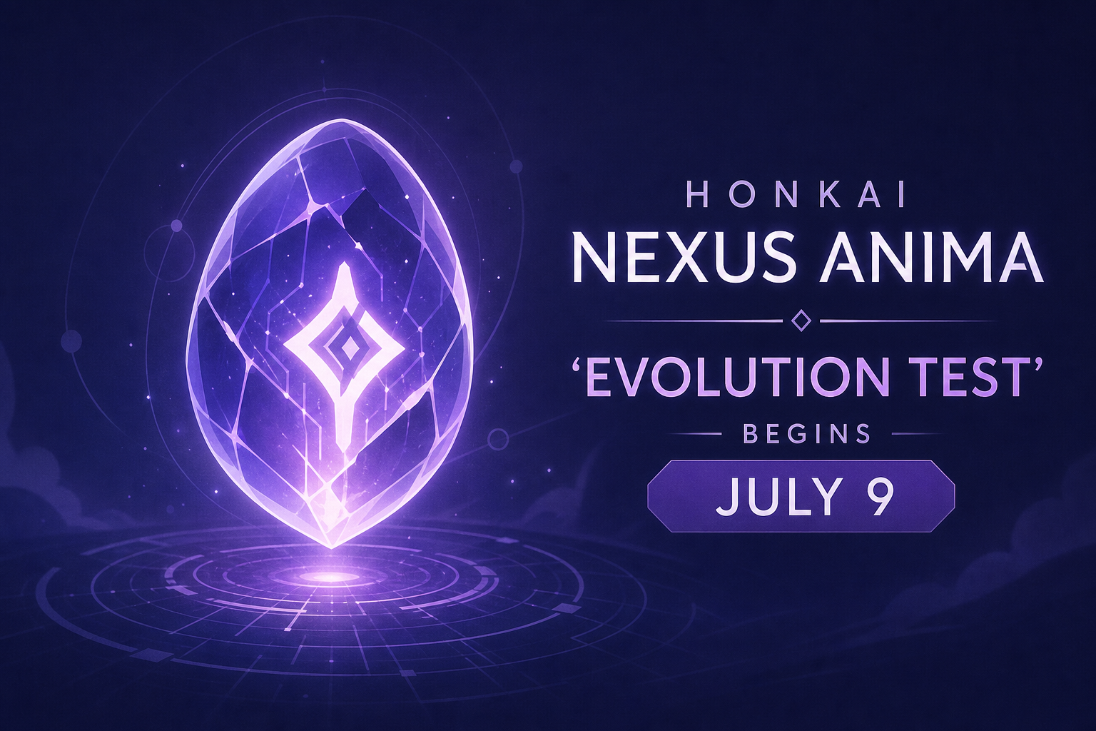 Honkai: Nexus Anima ‘Evolution Test’ begins July 9