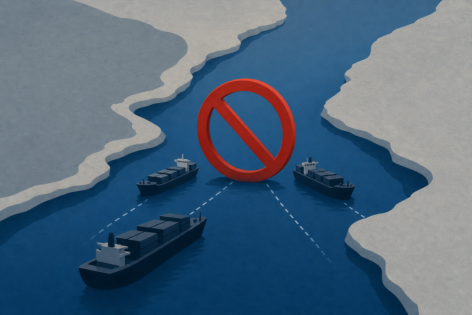 Shipping stalls in Strait of Hormuz after Iran says waterway is closed