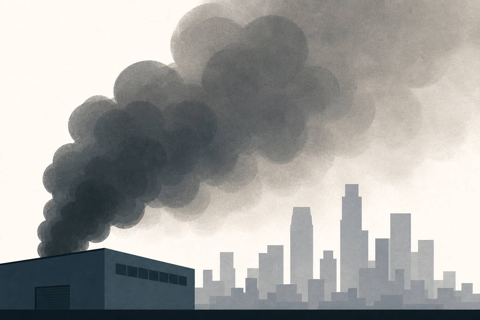 Smoke from Boyle Heights warehouse fire continues to cloud LA