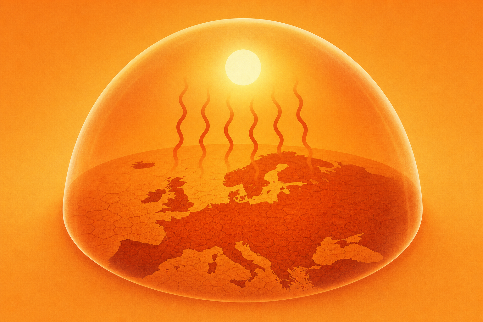 Europe swelters under a ‘heat-dome driven furnace’ for the second time in two months