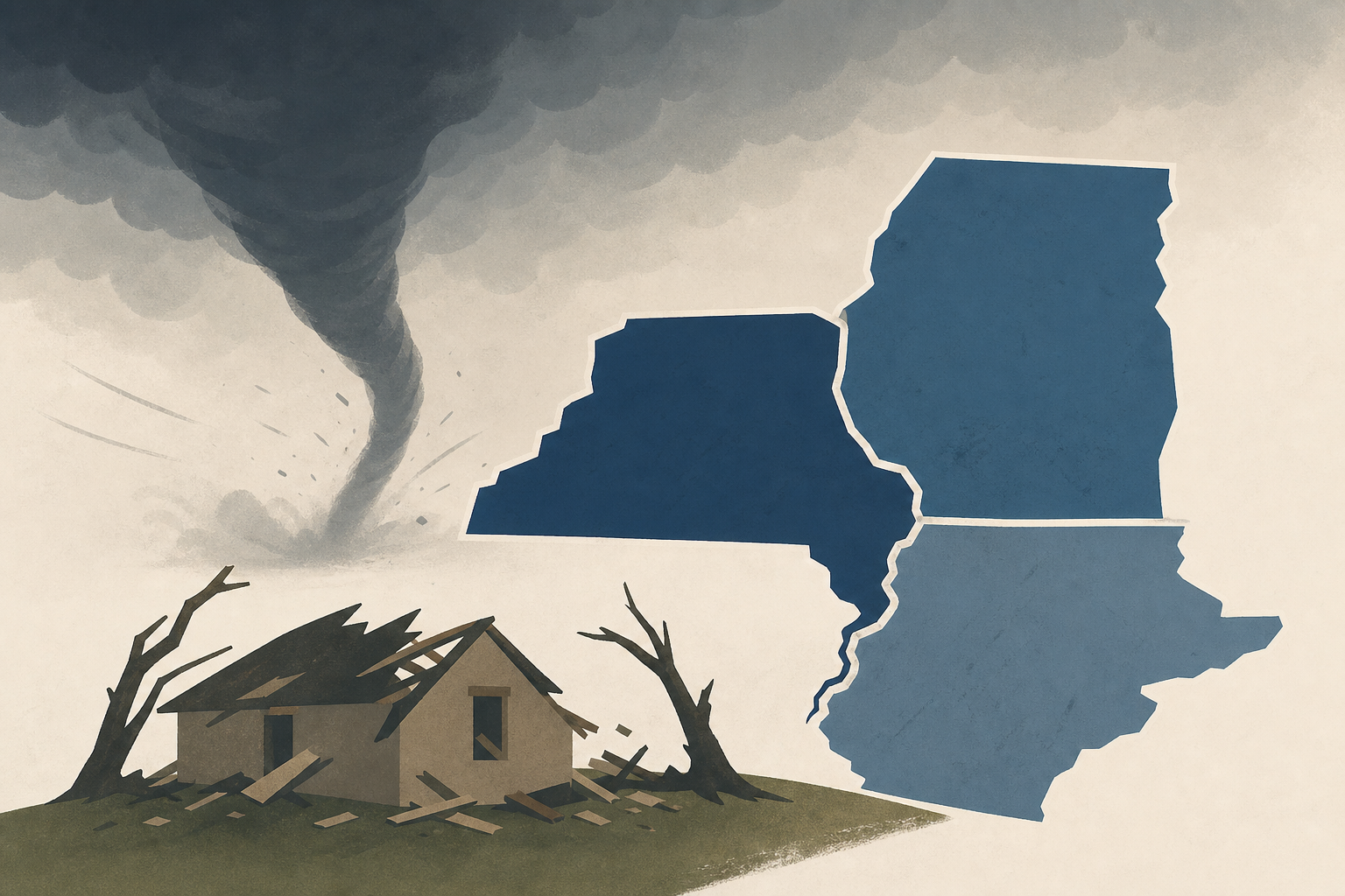 Damage reported across Tri-State from confirmed tornados, severe weather