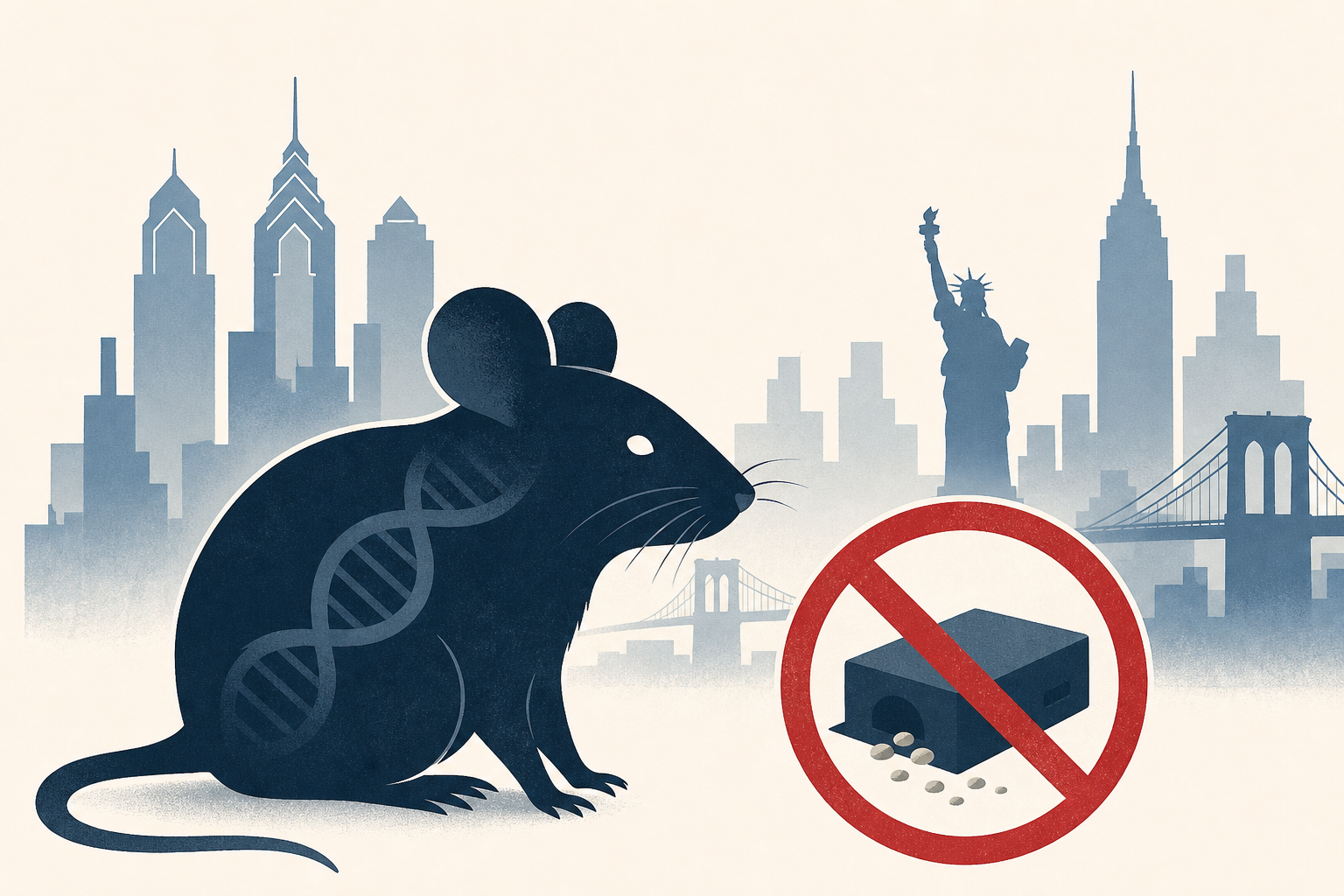 Mutant mice resistant to pest control found in Philly, its suburbs, and NYC. Are rats next?