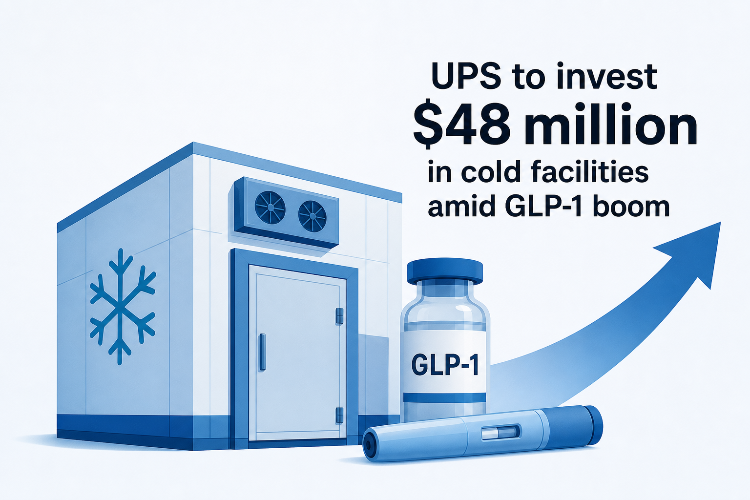 UPS to invest $48 million in cold facilities amid GLP-1 boom