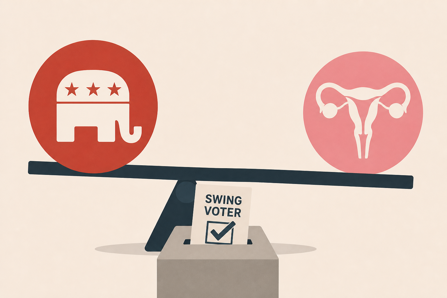 Swing Voters Are Still Mad at Republicans About Abortion