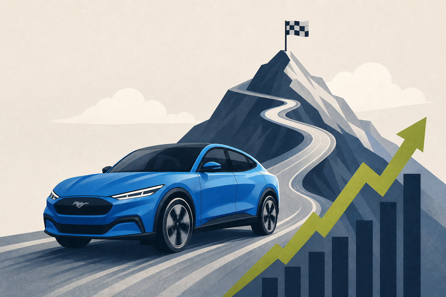 Electric cars win again at Pike's Peak as Super Mustang Mach-E gets its revenge