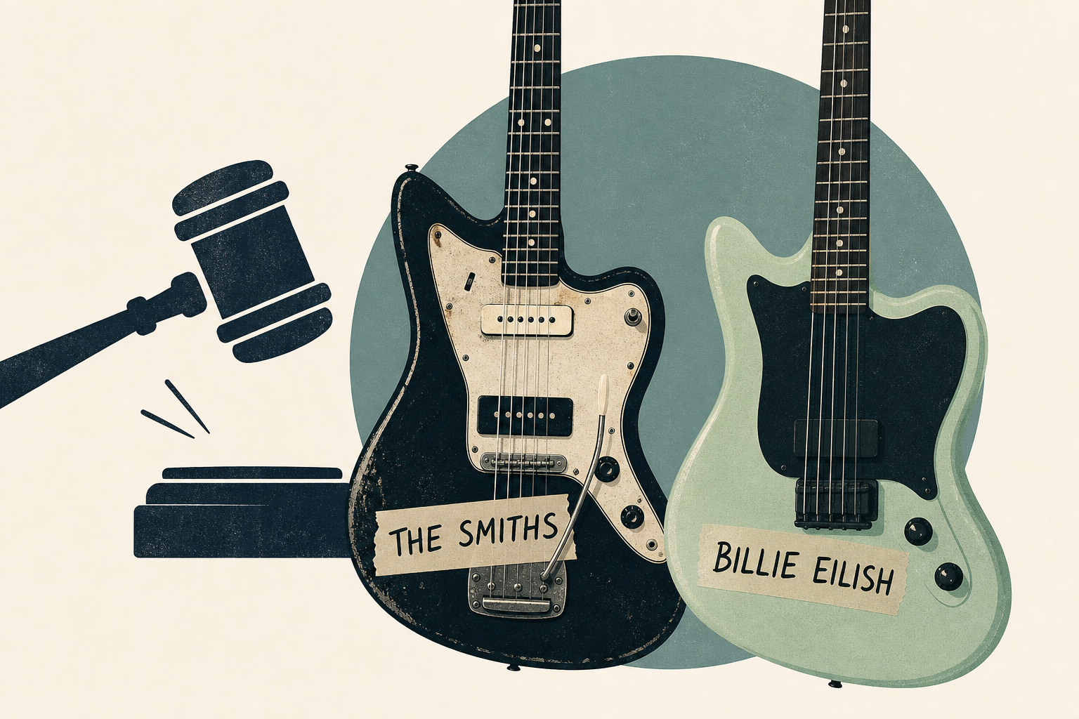 Johnny Marr to auction guitars he played with The Smiths and Billie Eilish