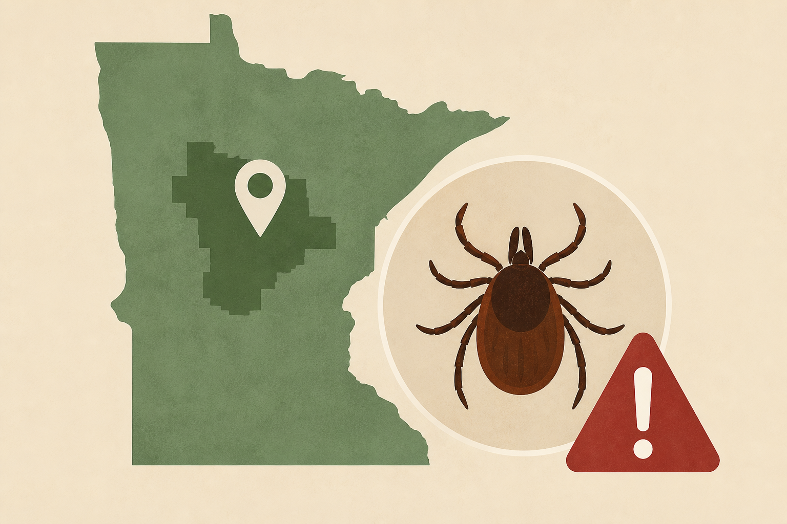 Rare tick disease poses a danger in north-central Minnesota
