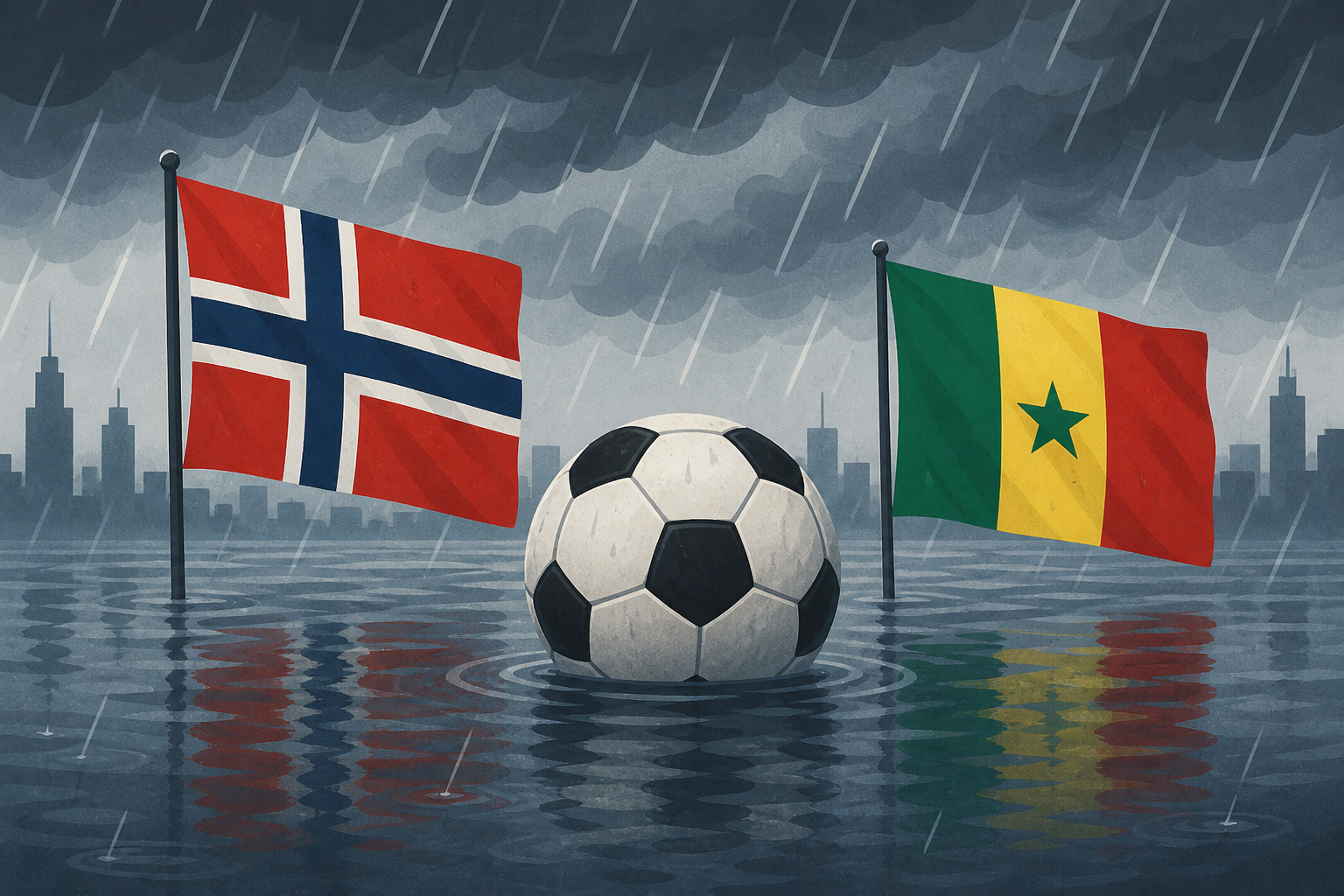 FIFA World Cup: Heavy rain and possible flooding forecast in New Jersey for Norway-Senegal match