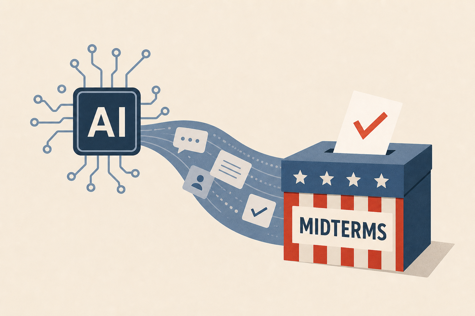 AI and tech are trying to influence the midterm elections