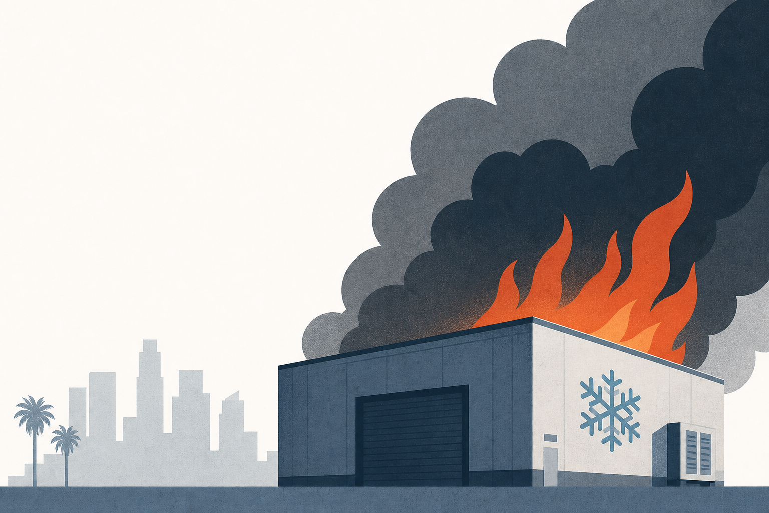 A fire at a cold-storage warehouse in Los Angeles has been burning for days. Here’s what we know