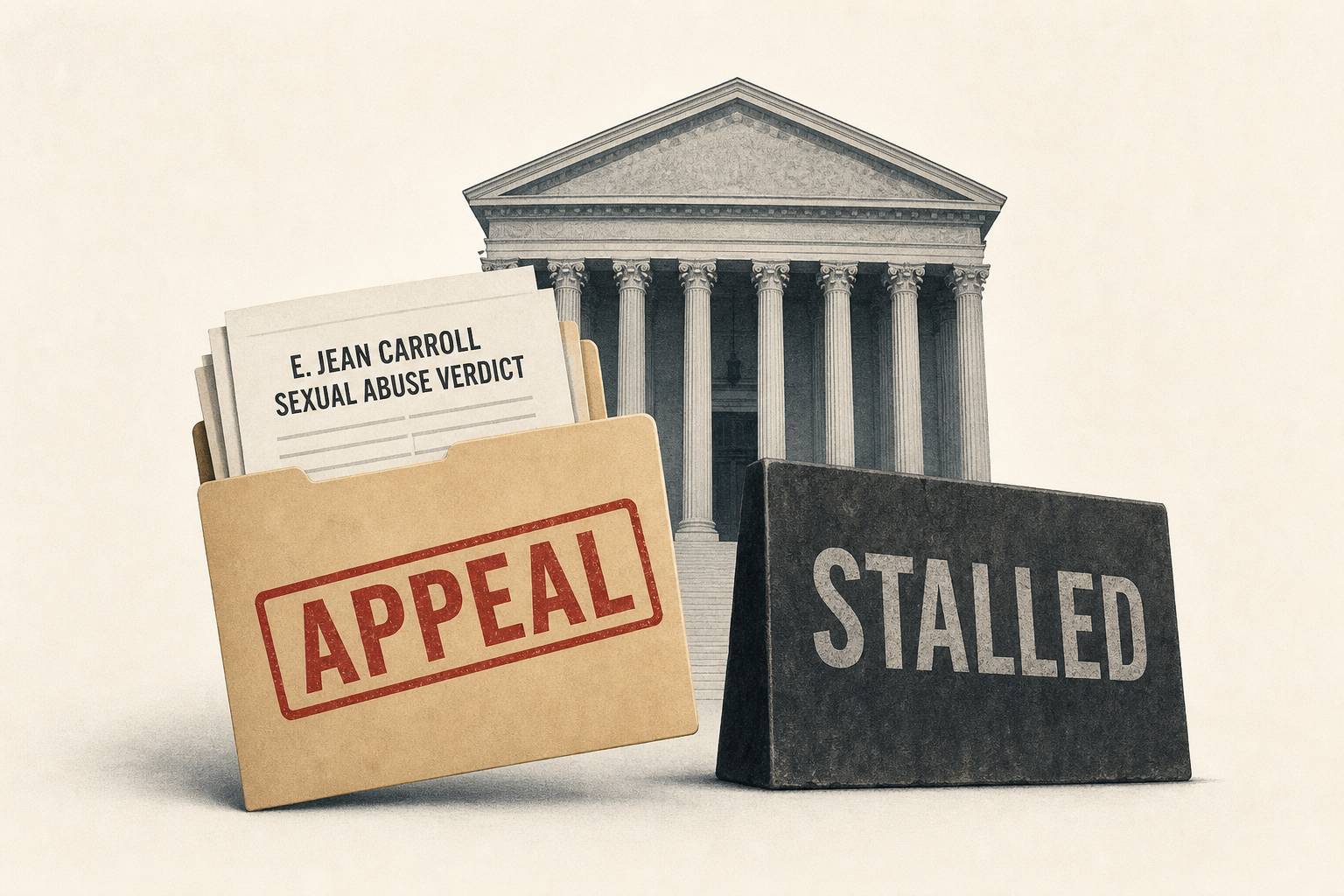 An explosive appeal from Trump over E. Jean Carroll sexual abuse verdict stalls at the Supreme Court