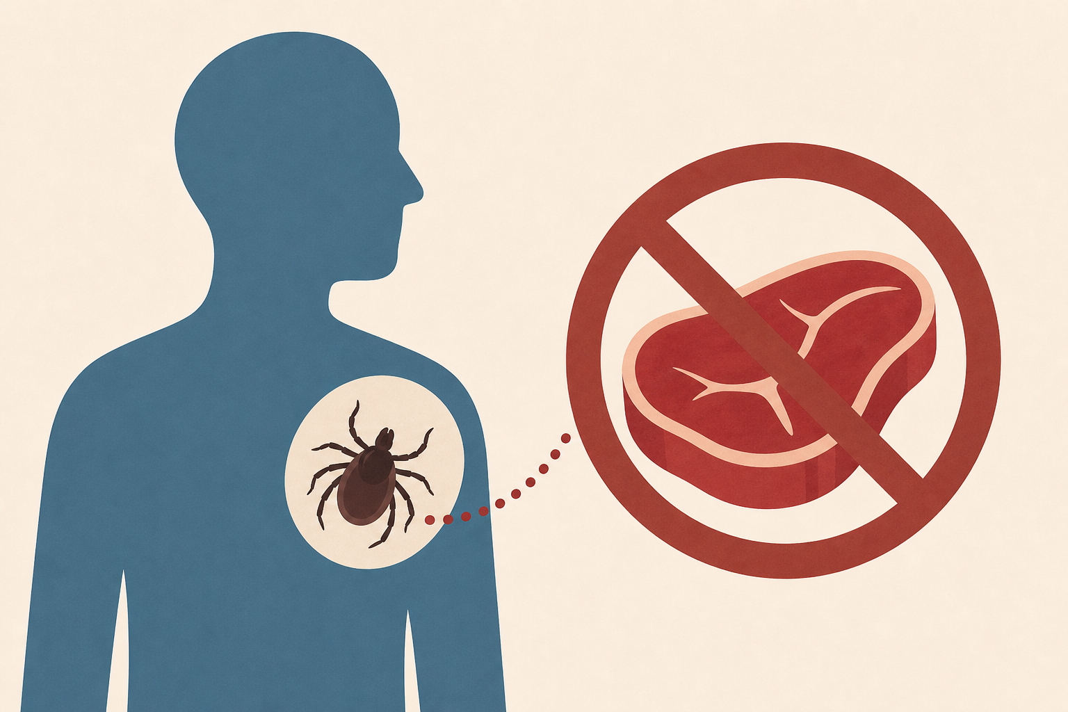 What to know about dangerous meat allergy caused by tick bites