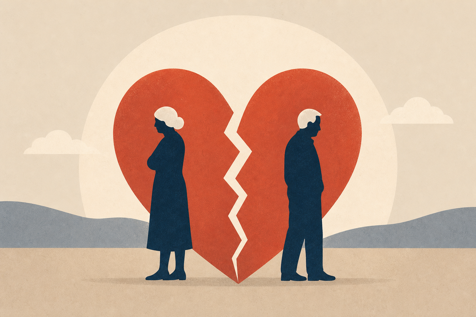 Why Older People Are Divorcing More Than They Used To