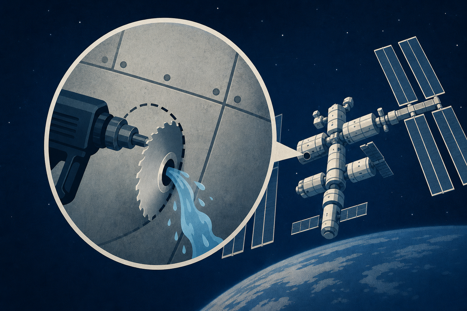 NASA Almost Evacuated The ISS Because Russia Wanted To Drill The Hull And Use A Saw To Fix A Leak