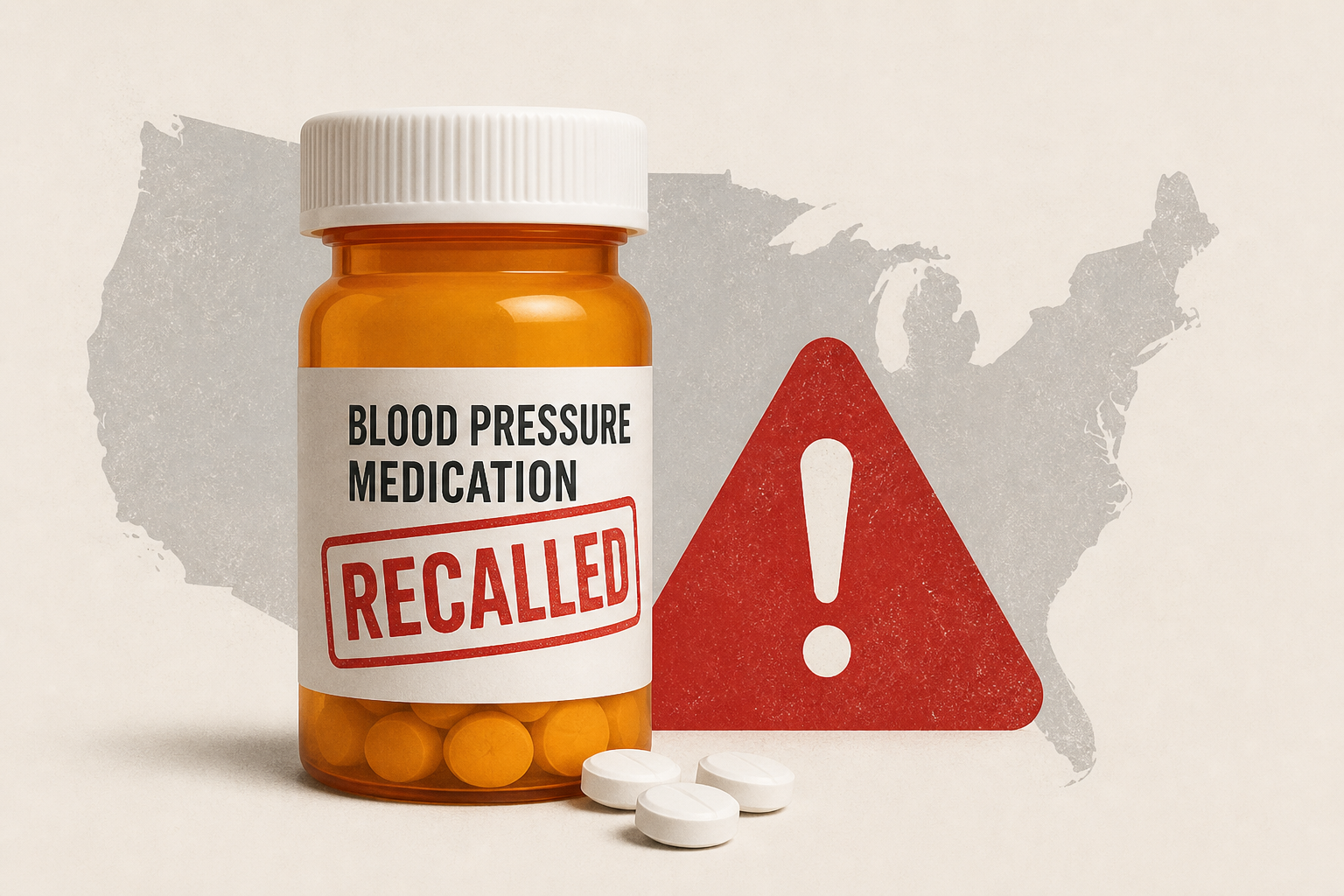Blood pressure medication recalled nationwide: FDA