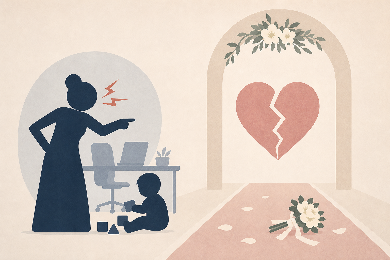 Woman Left At The Altar After Her Outrageous Treatment Of Coworker’s Toddler