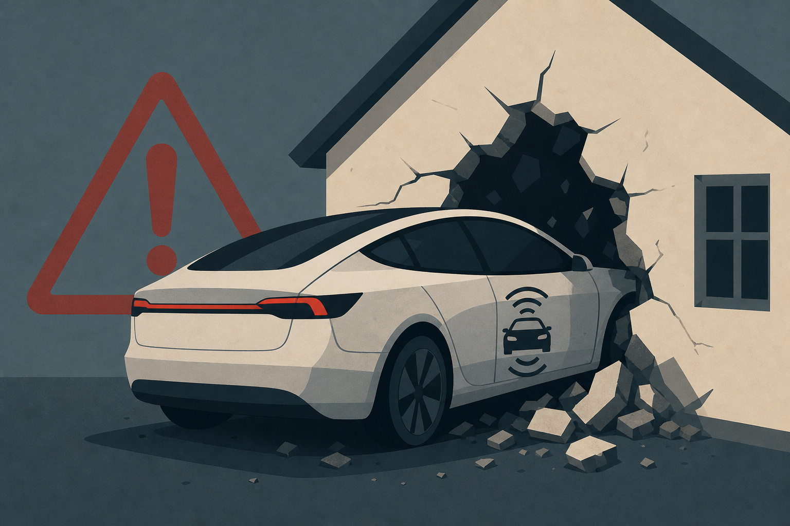 1 person killed after Tesla on autopilot crashes through Texas home