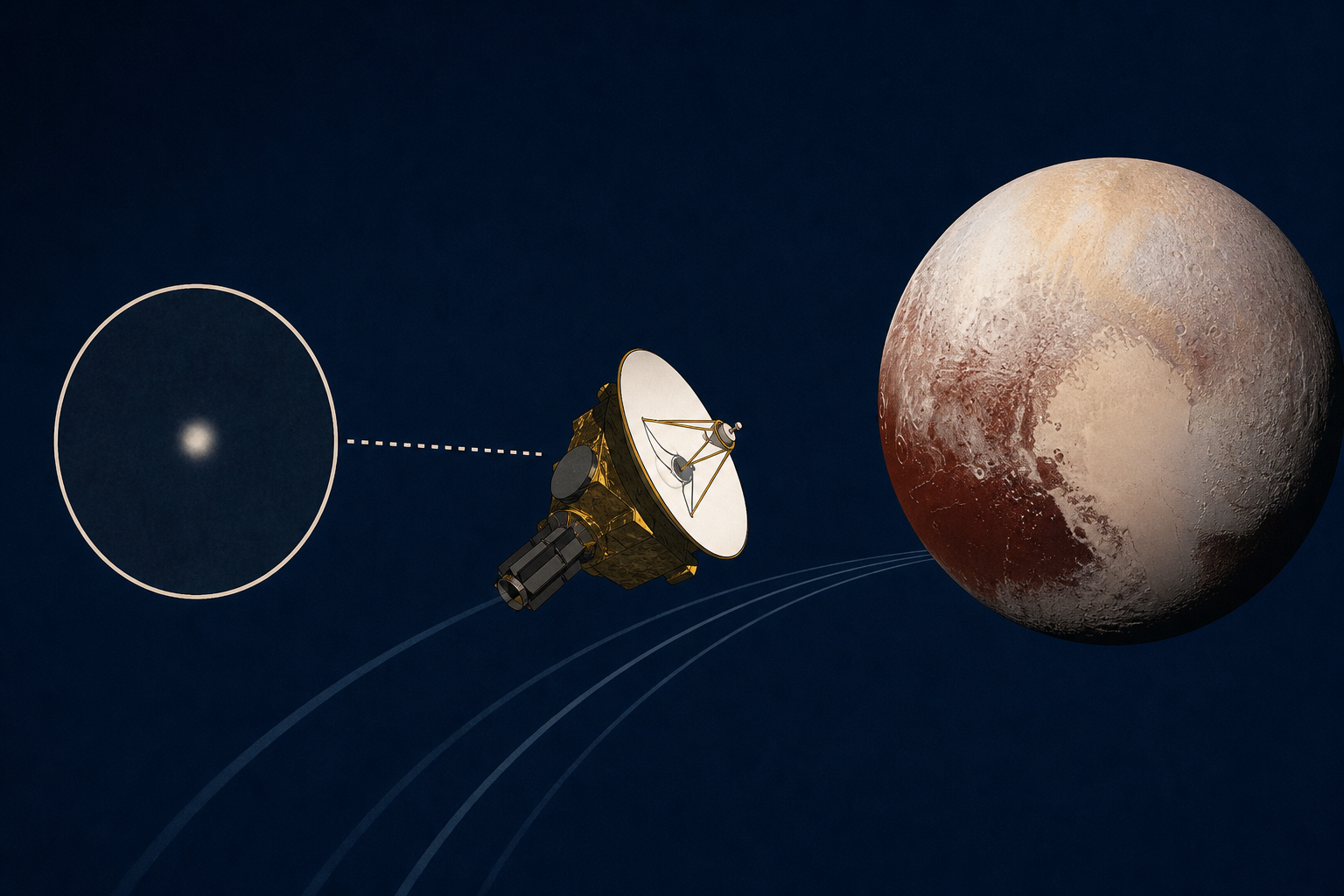 For 85 years after its discovery, Pluto was little more than a dot in a telescope — until 2015, when a piano-sized NASA spacecraft that had traveled more than three billion miles flew past and reveale