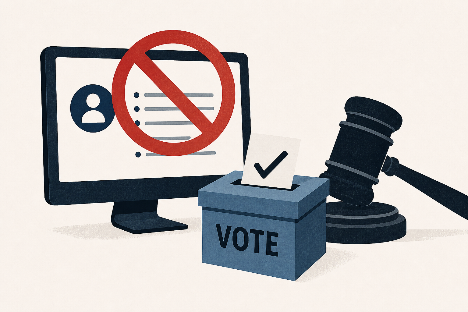 Judge finds a Trump data system to verify voters is unlawful : NPR