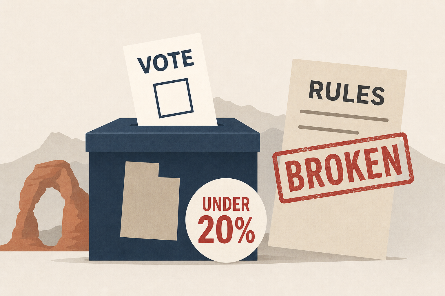 Primary watch: Utah voter turnout under 20%, candidate accused of breaking rules