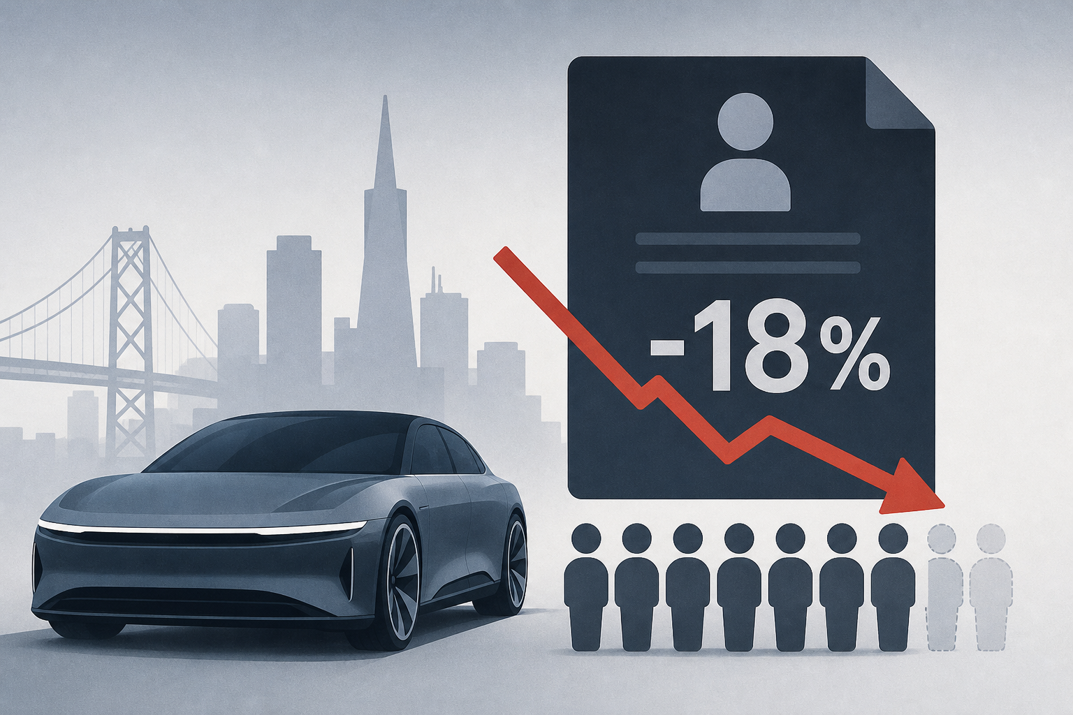 Luxury Bay Area carmaker Lucid to lay off 18% of staff