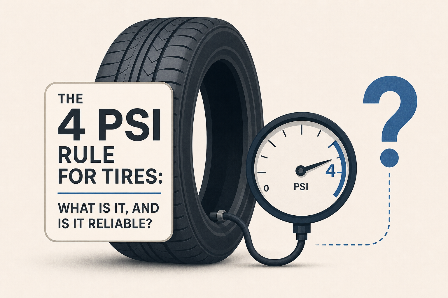 The 4 PSI Rule For Tires: What Is It, And Is It Reliable?