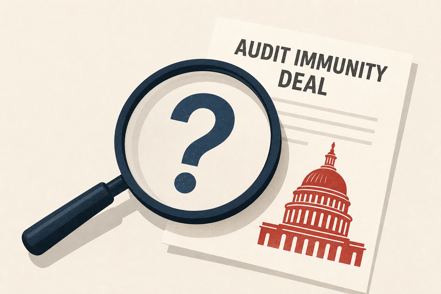 Republican senators start to question Trump’s audit immunity deal