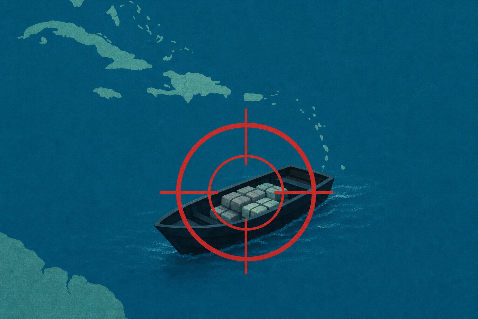 U.S. strike on an alleged drug boat kills 2, leaves 6 survivors, in the Caribbean