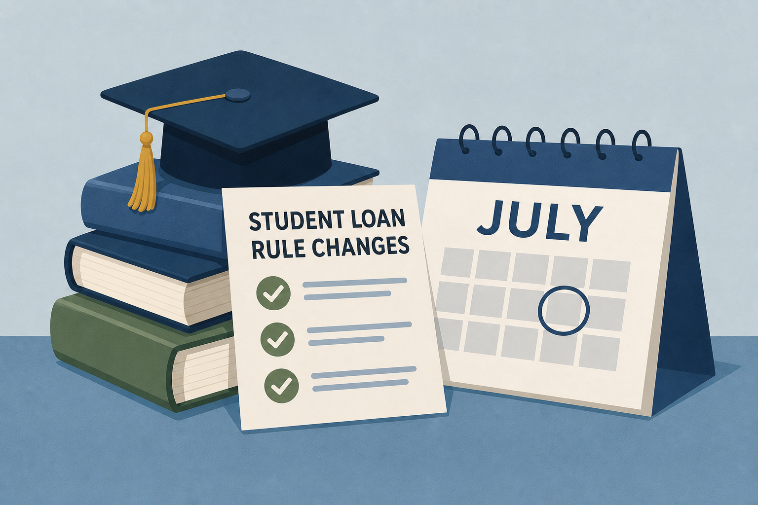 Student loan update: Full list of rule changes coming in July