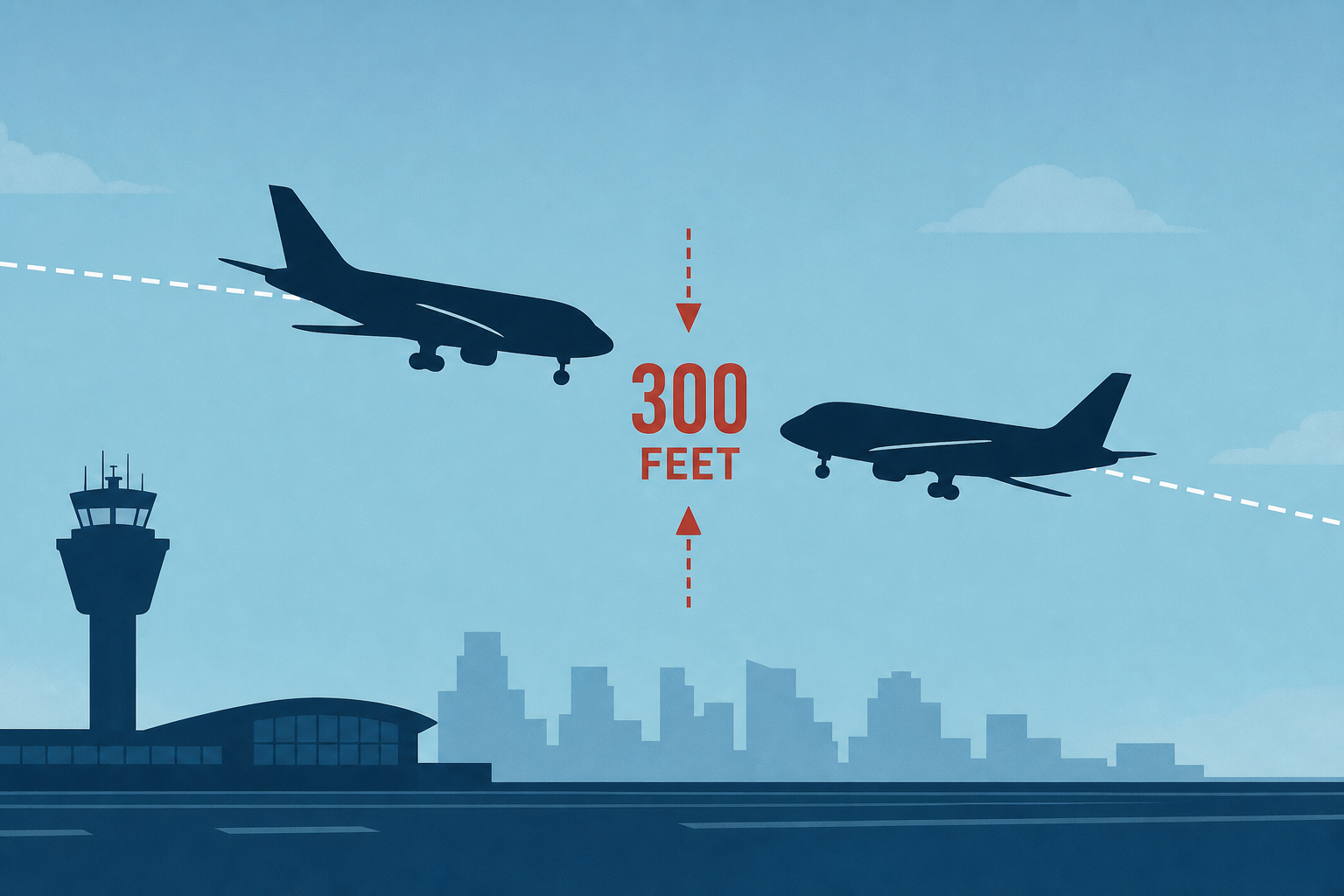 Close call at Boston's Logan Airport as 2 flights come within 300 feet of each other