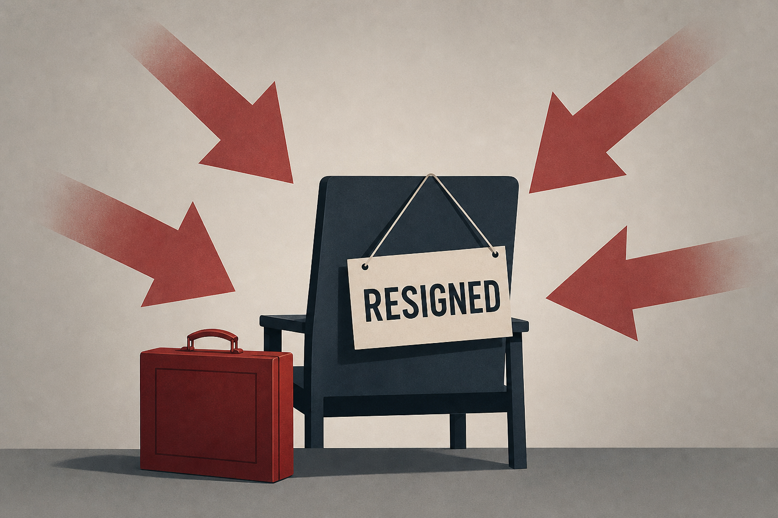 Starmer resigns as UK's prime minister, succumbing to political pressure
