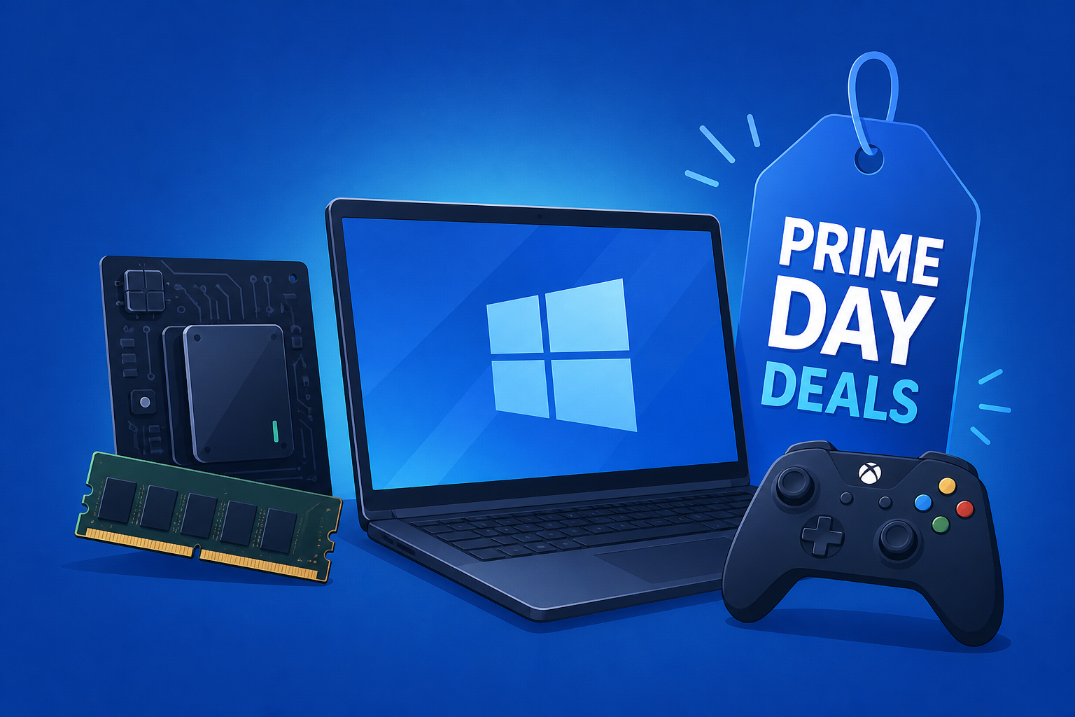 The best Prime Day deals on Windows laptops, PC upgrades, and Xbox gaming