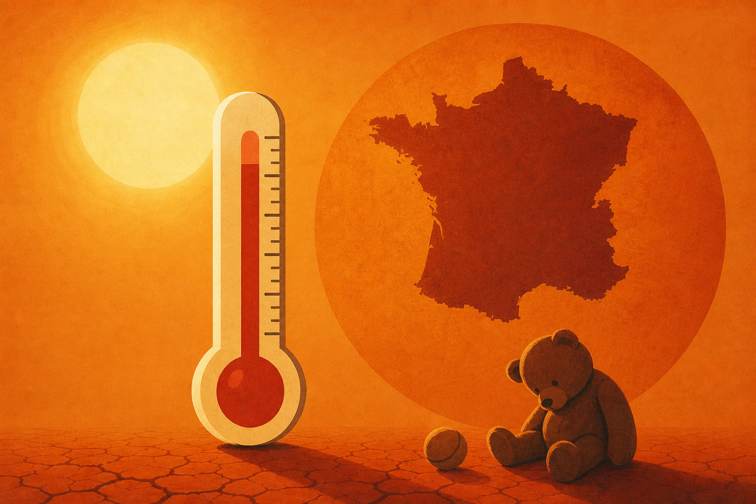 Heatwave kills 18 people in France, including two children