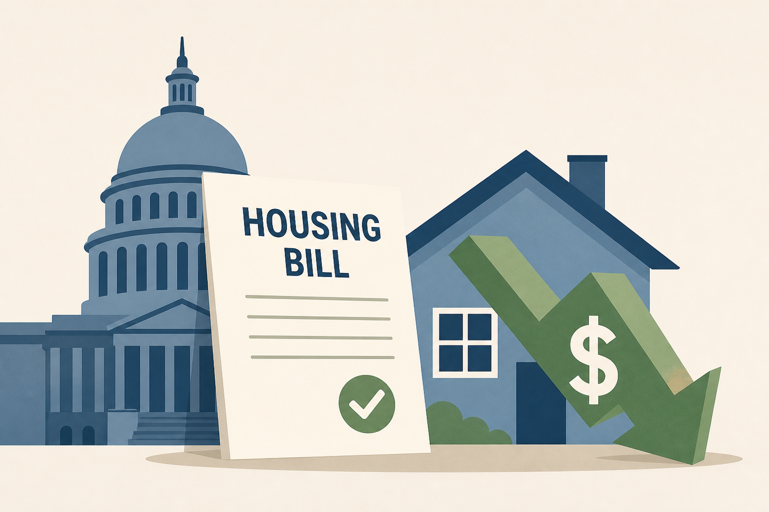Senate passes bipartisan housing bill aimed at lowering prices