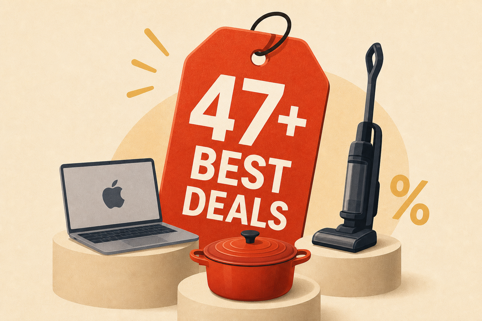 47+ Best Deals On Apple, Shark, Le Creuset And More