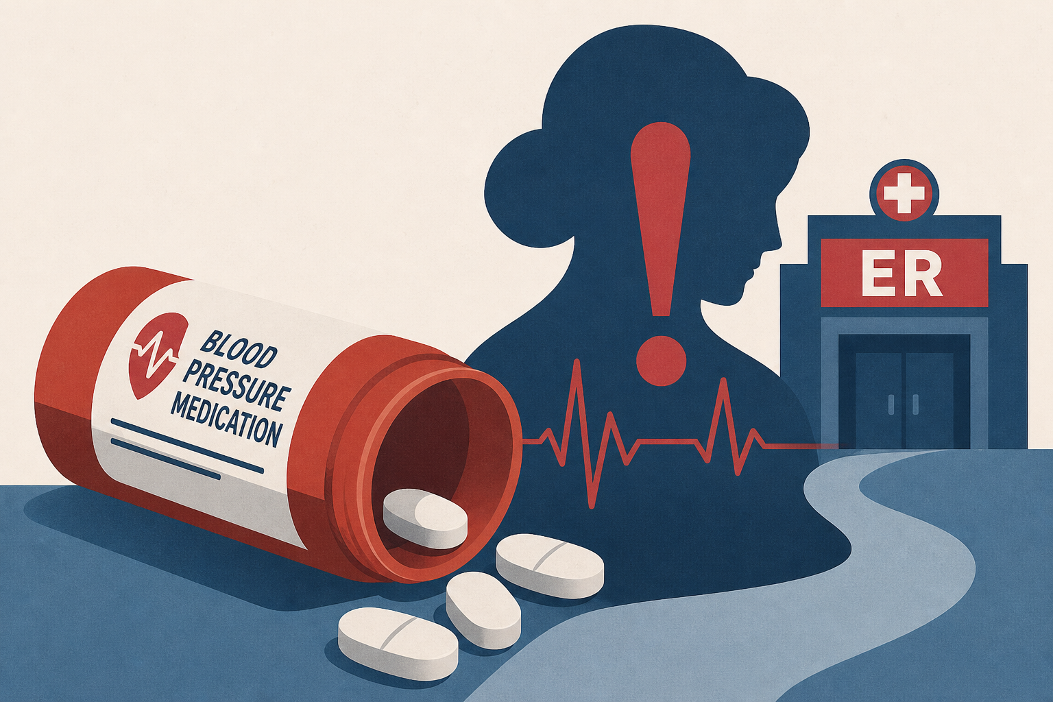 Shocking side effect of blood pressure medication sent woman to ER