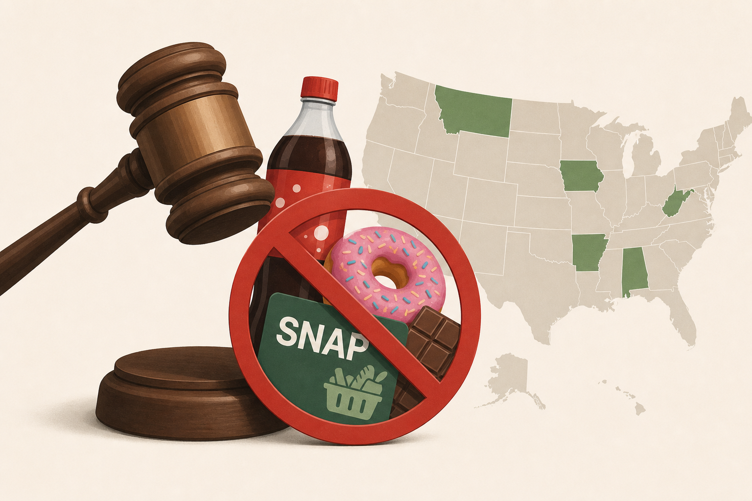 Federal judge blocks SNAP restrictions on sugary items in Iowa and four other states