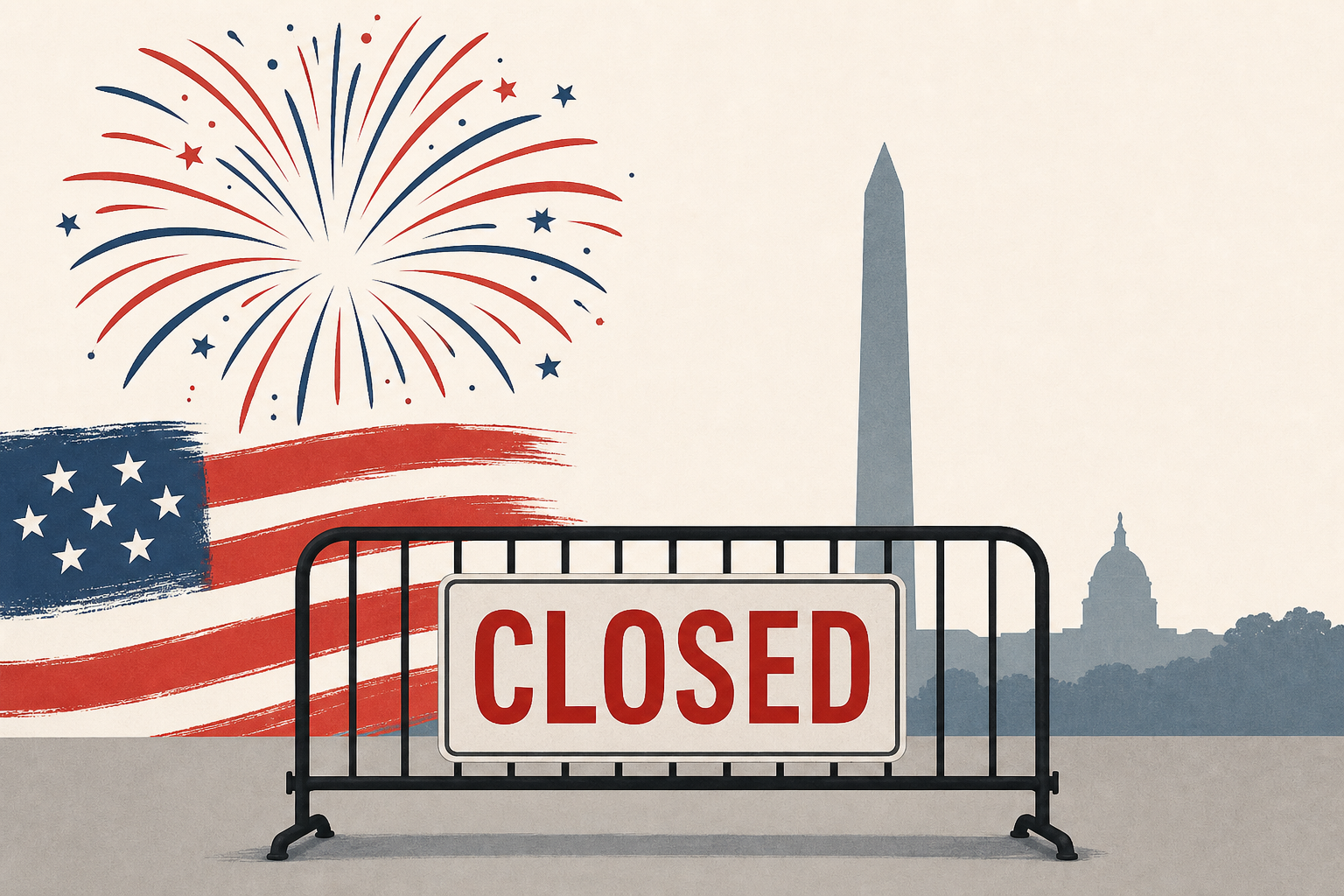 Trump’s July 4 Blowout Will Shut Down the National Mall