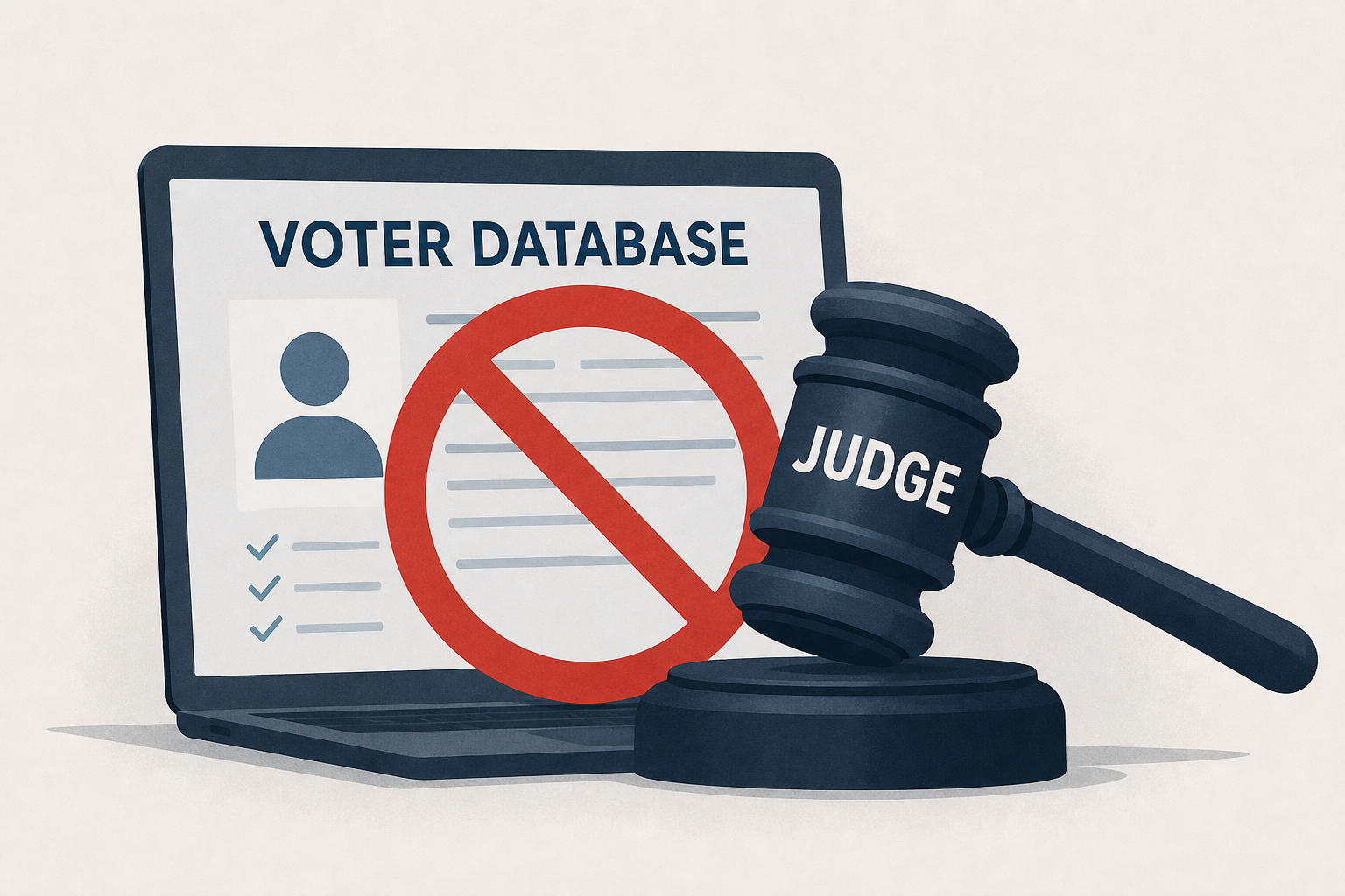 Judge halts Trump voter database over privacy, accuracy fears