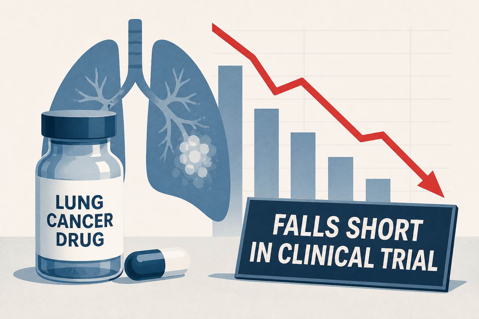 Closely watched Pfizer lung cancer drug falls short in clinical trial