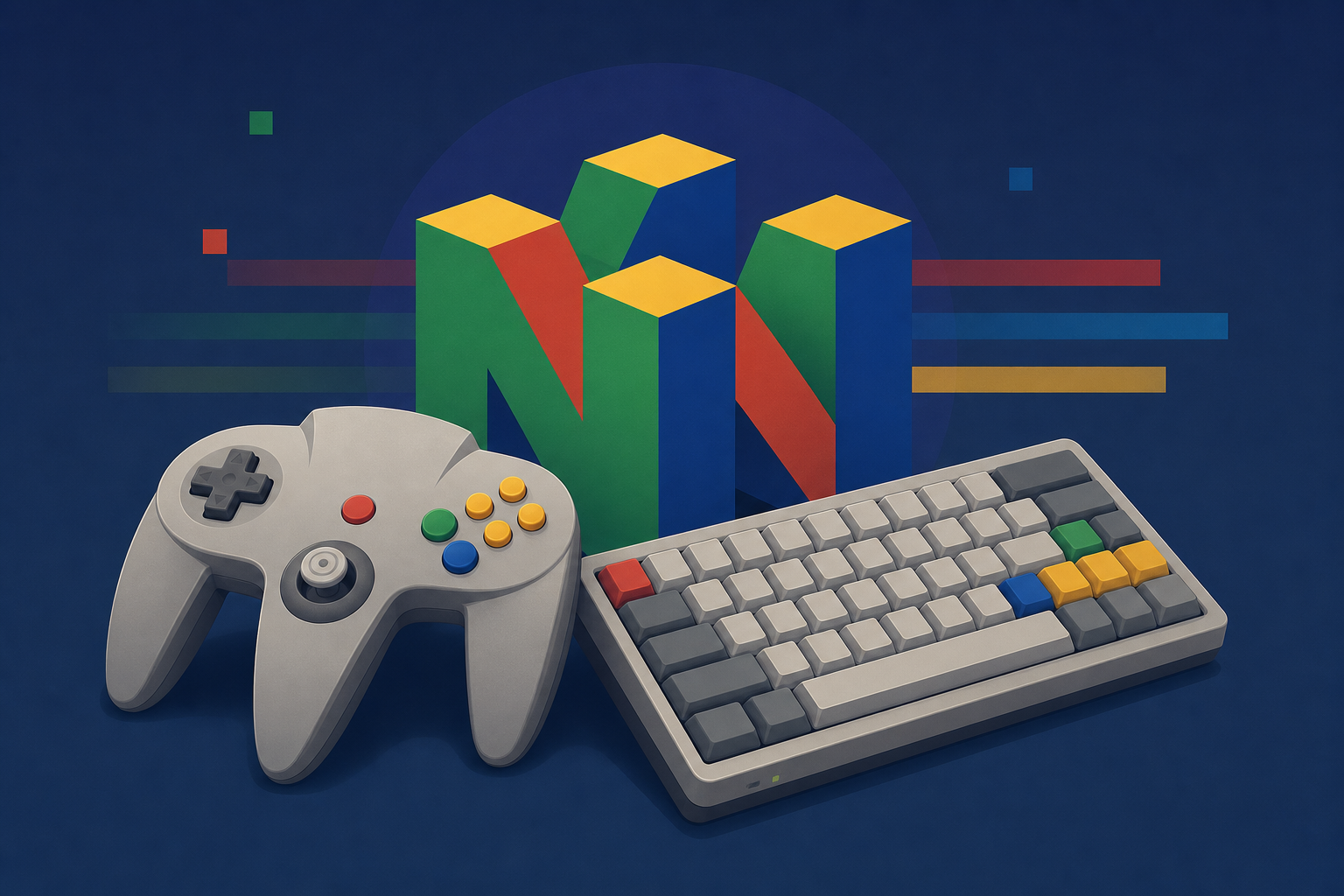 8BitDo Celebrates N64 In Style With New Controller And Keyboard