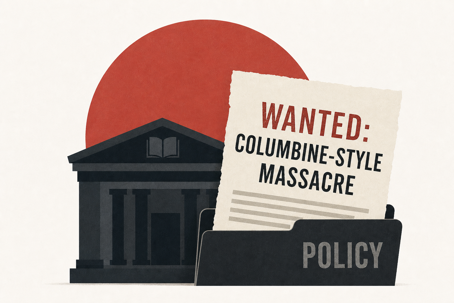 California library shooter wanted to commit a Columbine-style massacre, policy say