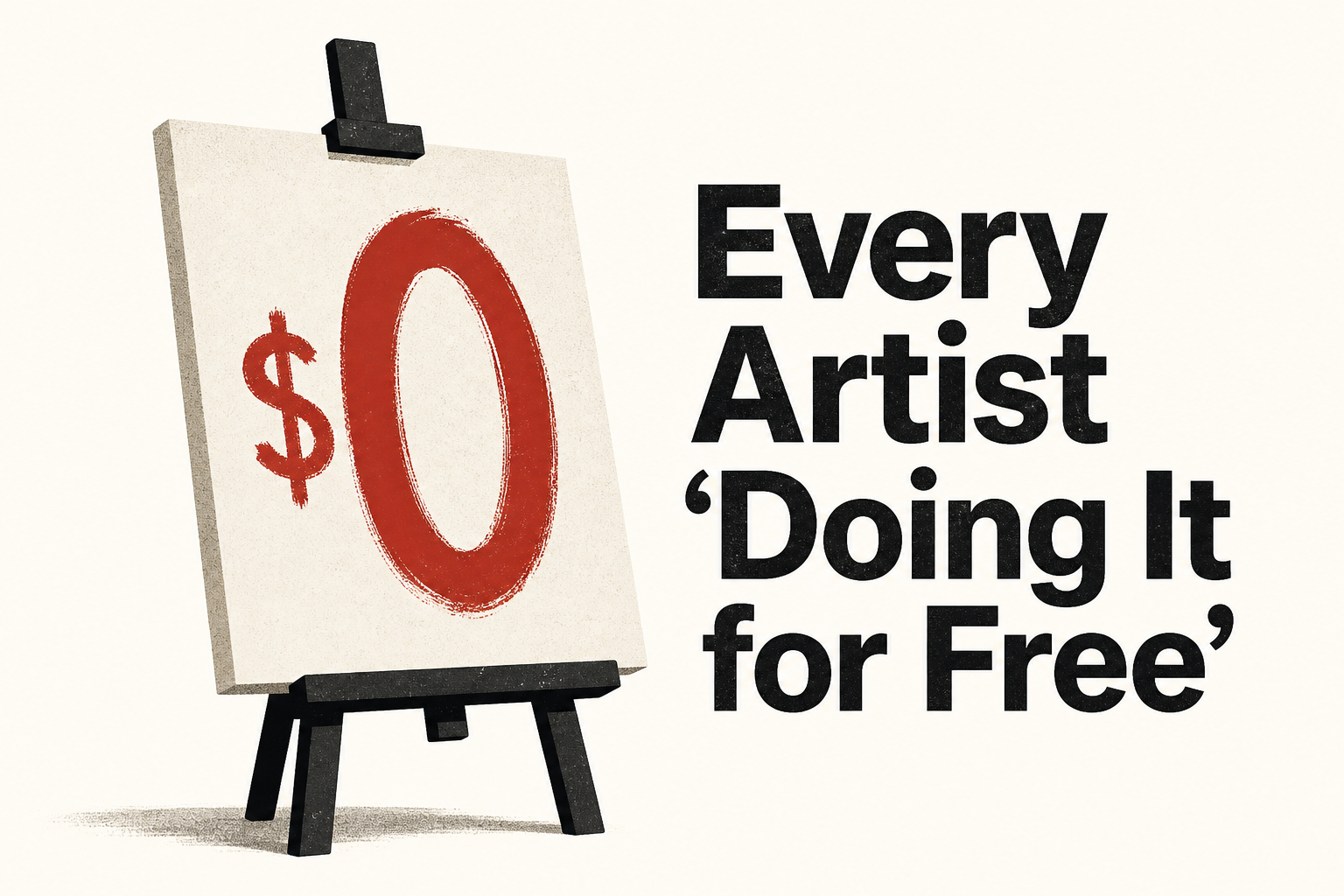 Every Artist 'Doing It for Free'