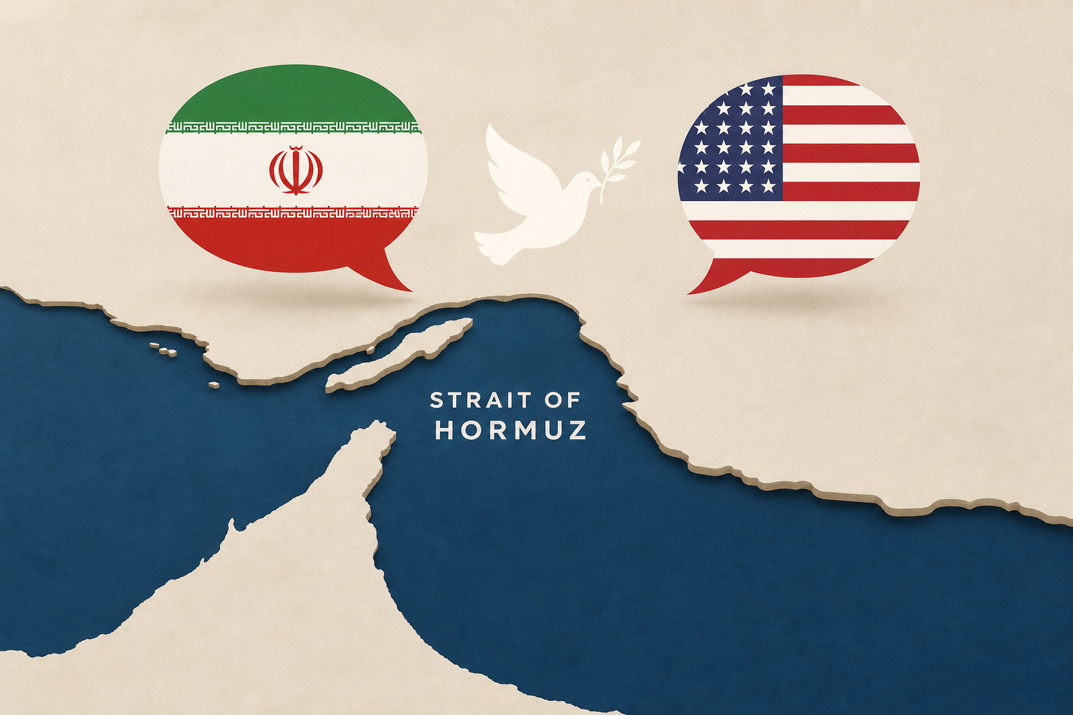 Where the Strait of Hormuz stands as Iran and US negotiate a peace deal