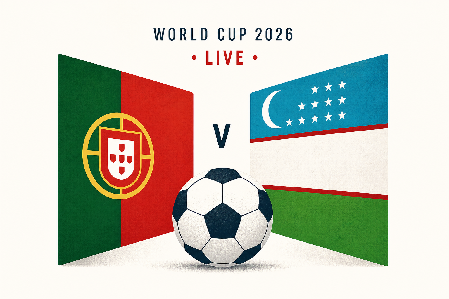 Portugal v Uzbekistan: World Cup 2026 - live