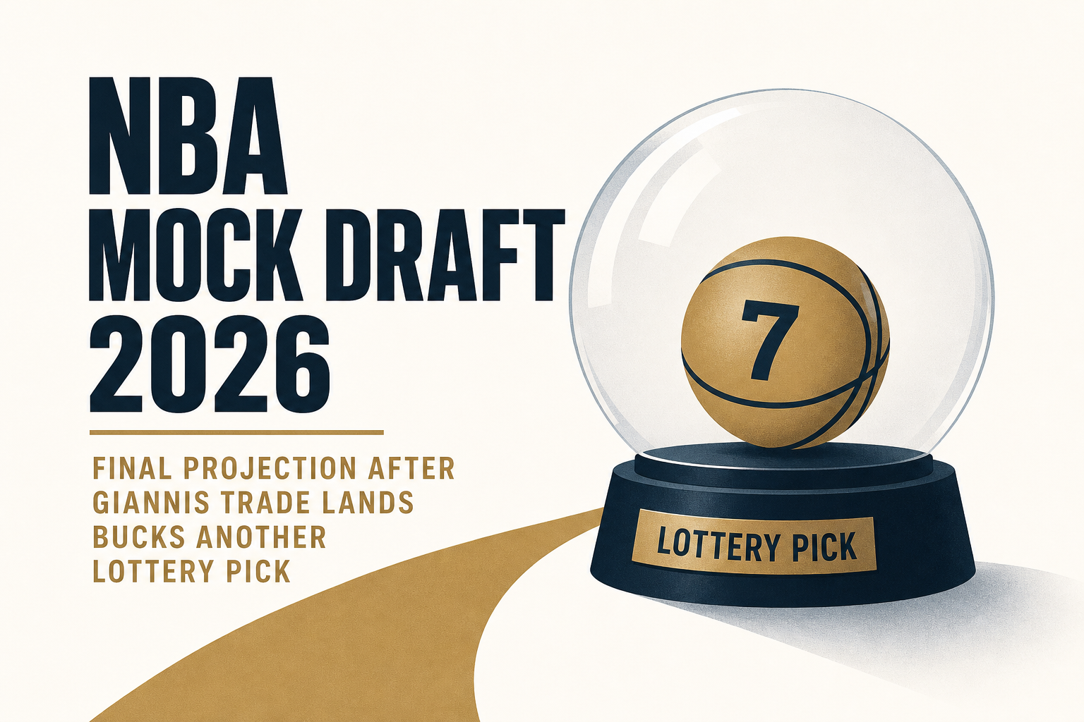 NBA mock draft 2026: Final projection after Giannis trade lands Bucks another lottery pick
