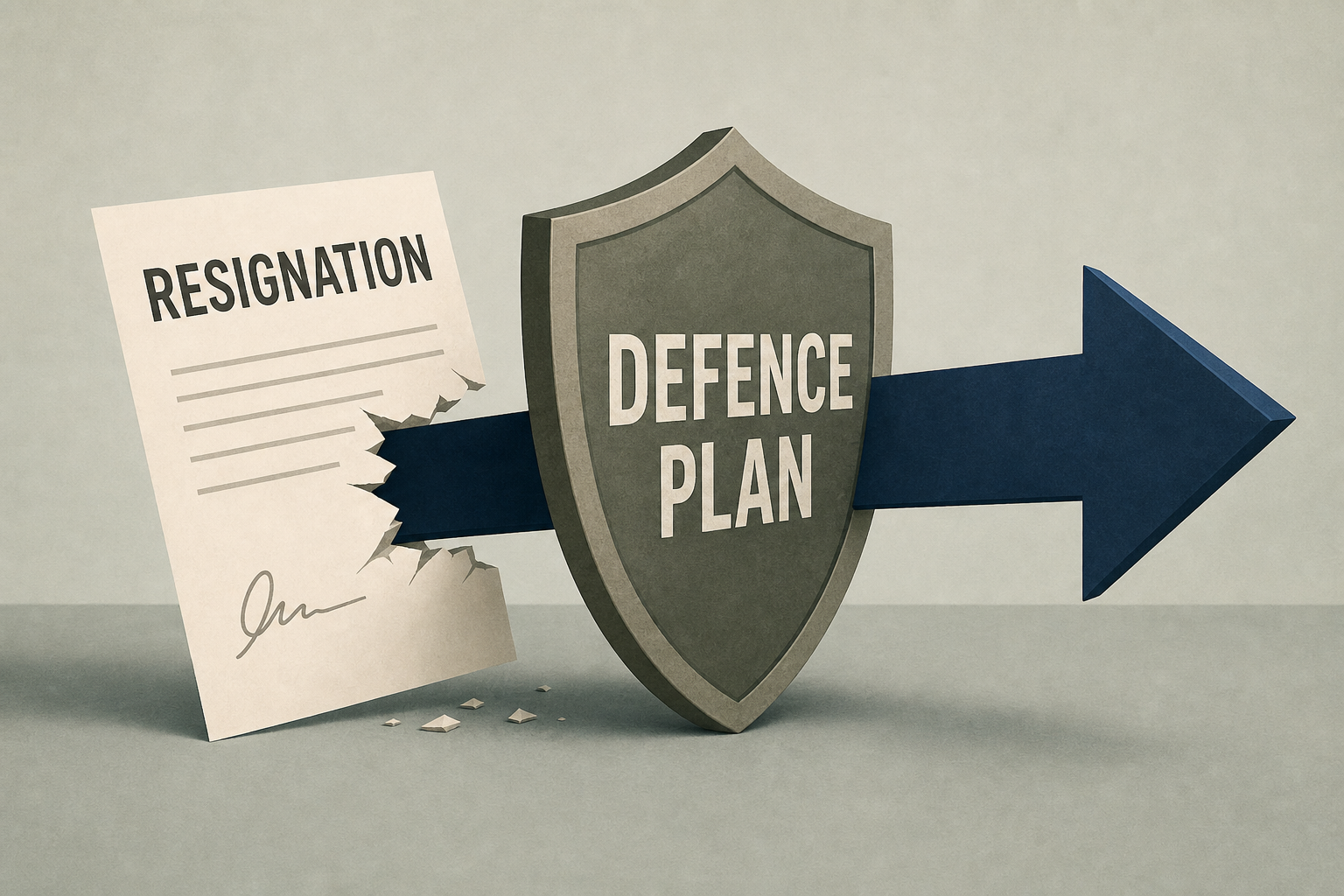 PM to push ahead with controversial defence plan despite resignation