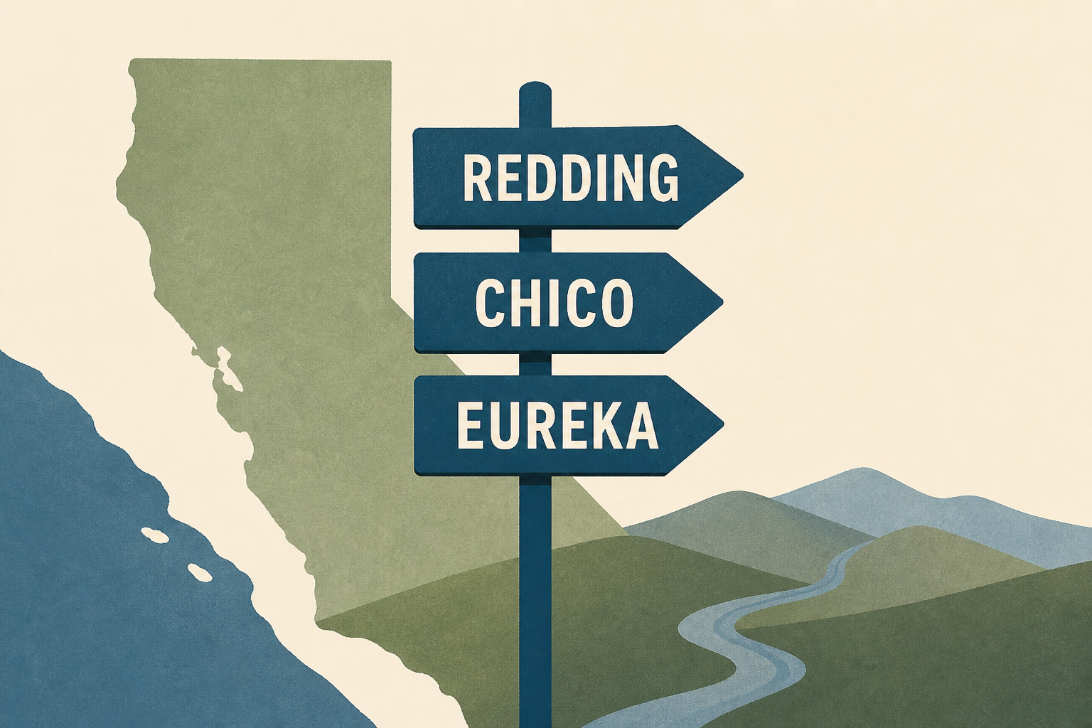 Redding Chico Eureka