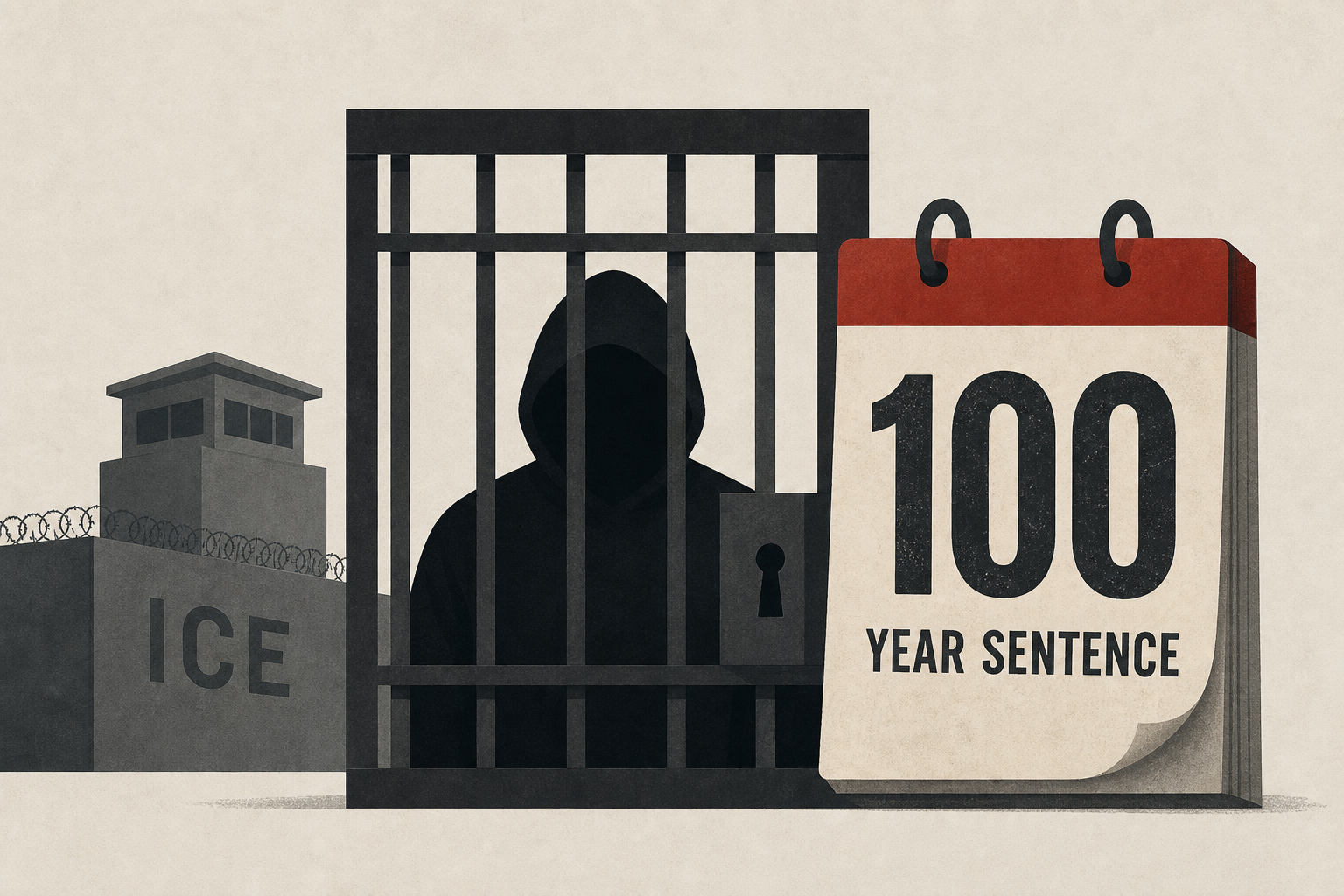 Leader of group convicted in antifa-inspired attack on Texas ICE facility handed 100-year prison sentence