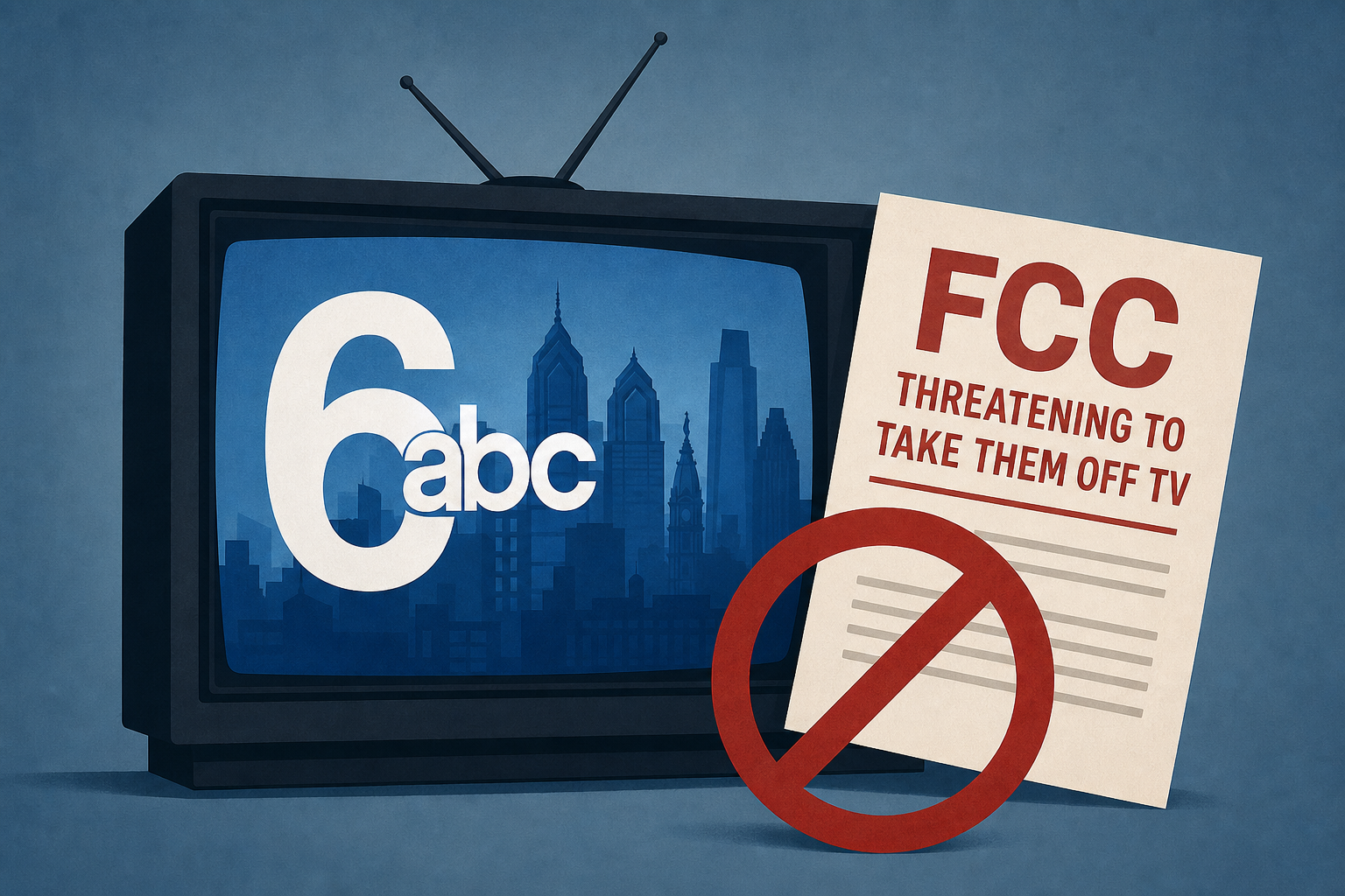 6abc warns Philly viewers Trump's FCC threatening to take them off TV